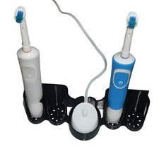 Brush Holder for Oral-B,Middle Charger Base,Wall Mount -Adhesive Bathroom Sto...