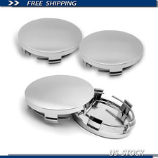 Universal Wheel Center Caps 4pcs 2.36 Od 2.2 Id Abs Snap-in Car Suv Sedan