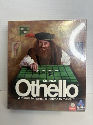 Othello CD-ROM (PC, 1996) Win 95 Hasbro Interactive Big box sealed / SHIPS FREE