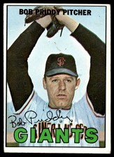 1967 Topps Bob Priddy VG+ San Francisco Giants #26