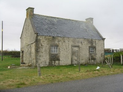 Photo A2 Old cottage at Baile an Truiseil Not much change since Richard  c2013