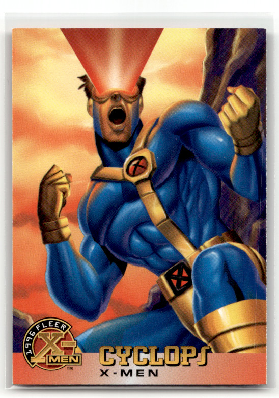 X-Men Cyclops 1996 Fleer X-Men #5 Marvel Comics Fleer