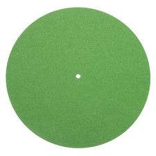 Record Player Mat, 12 Inch Turntable Mat 3mm Felt Turntable Pad, Green