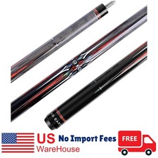 Short Pool Cue Sticks for Kids - 36"/42"/48" Canadian Maple Billiard Cues