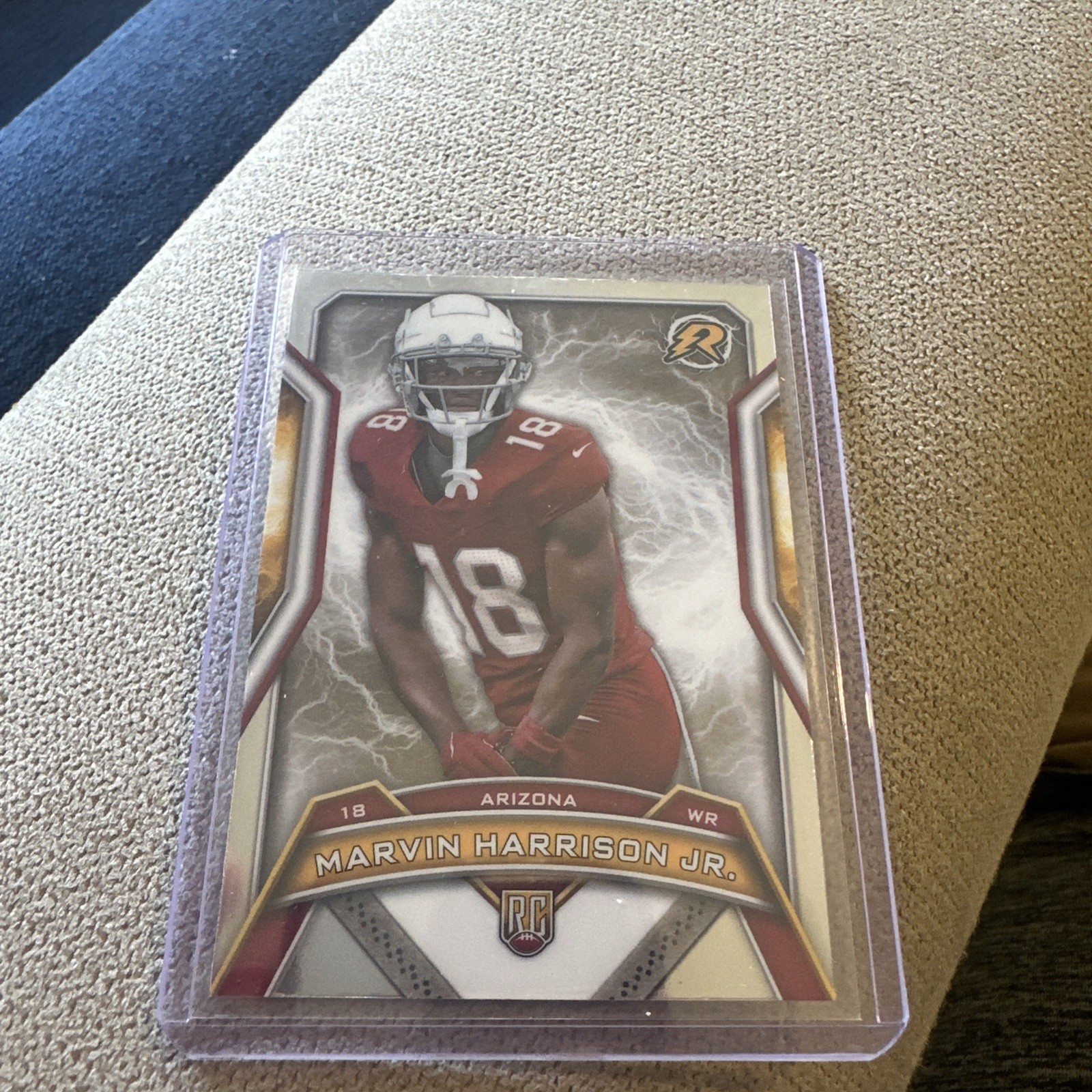 2024 Topps Resurgence #102 Marvin Harrison Jr. Refractor Cardinals RC