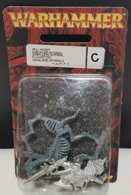 Warhammer Vampire Counts Hell Knight C91-61 OOP Metal Factory Sealed Citadel