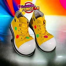 Mexican Professional Yellow Clown Shoes Zapato Para Payaso Made In Mexico