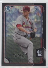 2015 Bowman Asia Exclusive Black Wave Refractor Corey Littrell #BCP53 00vl