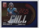 2025 Donruss Elite Football Blue Brian Thomas Jr. #2