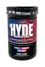Mr. Hyde Signature Pre-Workout Multi-flavor with Creatine,72 Servings Red Powder