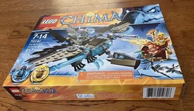  LEGO LEGENDS OF CHIMA: Vardy's Ice Vulture Glider (70141) - New in Sealed Box