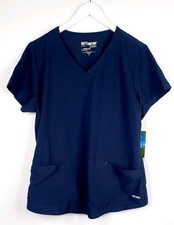 Grey's Anatomy by Barco Evolve STRETCH Women's 2-Pocket V-Neck Scrub TopSize Lg