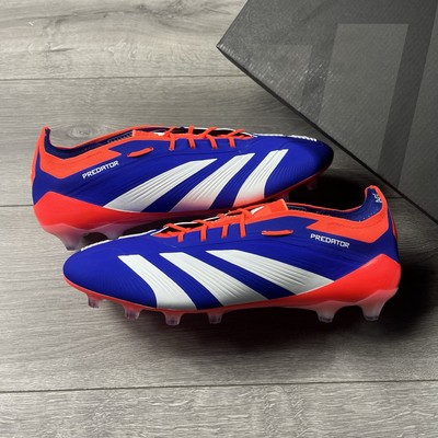 Adidas Predator Elite AG Fußballschuhe ''blau / weiß'' - Größe UK 11 / EU 46