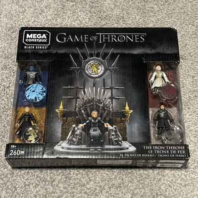 Game of Thrones Mega Construx Black Series: The Iron Throne  - Sealed  NIB GKM68