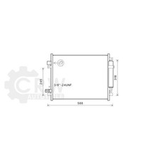 Condensateur Nissan NOTE