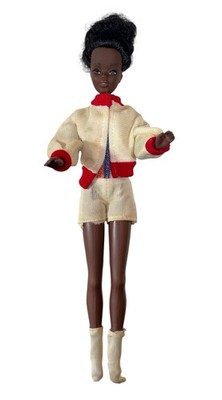 VTG 1972 Shindana Toys 9'' Wanda Action Career Doll African American