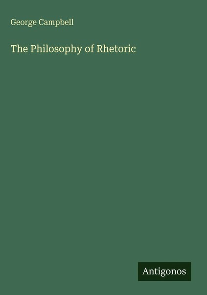 George Campbell | The Philosophy Of Rhetoric | Buch | Englisch (2025)-image