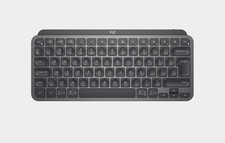Logitech MX Keys Mini Wireless Keyboard (Graphite) - UK - Logi Bolt USB Receiver