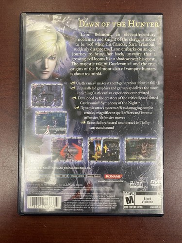 Castlevania: Lament of Innocence (Sony PlayStation 2, 2003) PS2 Complete - Picture 4 of 4