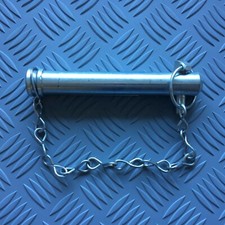 Tractor Top Link Pin Cat 2 (25.4mm) 5.1/4" (135mm) Useable Length with linch pin