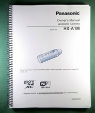 Panasonic HX-A1M Instruction Manual: Full Color  Protective Covers 