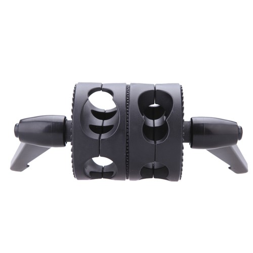 Dual Swivel Grip Head Angle Clamp for Photo Studio Boom Arm Holder Stand H5V6 - Picture 5 of 7