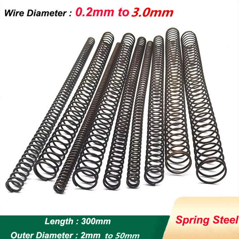 10 Pack Small Compression Springs - 3/4" Long X 9/32" OD (20mm X 7mm)