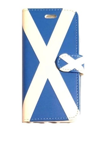 Premium Scotland & Union Flag Flip Case Card Holder Cover For Samsung & iPhone - Picture 9 of 10