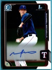 2015 Bowman Draft Chrome  Autograph  Auto Michael Matuella   Card # BCA-MM