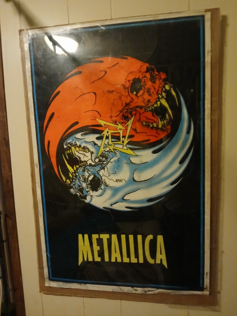 Metallica #388 Blacklight Poster (Circa 1997) | eBay
