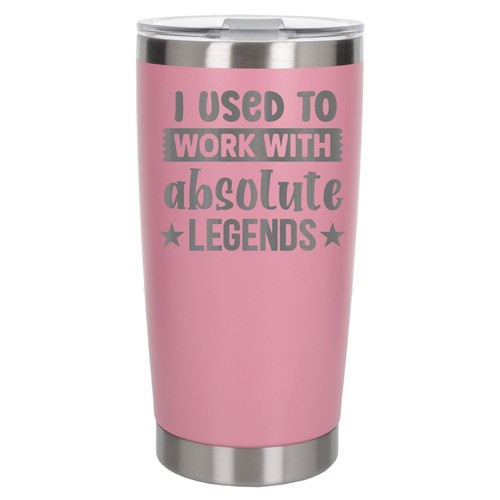Taza térmica de acero inoxidable grabada 500 ml I Used to Work with Absolute Legends - Imagen 47 de 61