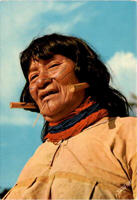 PERU, Selva Amazónica, Indios Jibaros, Amazon Jungle, J Postcard