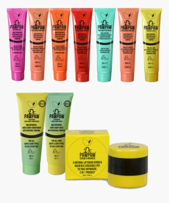 DR Paw Paw Multipurpose Balm-Hair-Spray-Body-Wash-Nourish & Scrub-Products