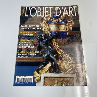 1997 Mars L objet D art Magazine Procelaine 19e Jacob Petit (CP115)