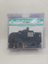 Zinsco UBI TYPE Z Circuit Breaker 15 AMP UBIZ-15 Single Pole 120/240 VAC