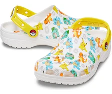 crocs Classic Pokémon 2.0 Clog US Size 4 to 13 Movable Heel Strap JAPAN NEW