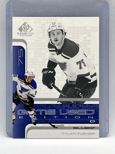 2022-23 TYLER TUCKER UPPER DECK SP GAME USED #R-64 RETRO ROOKIES RC /999