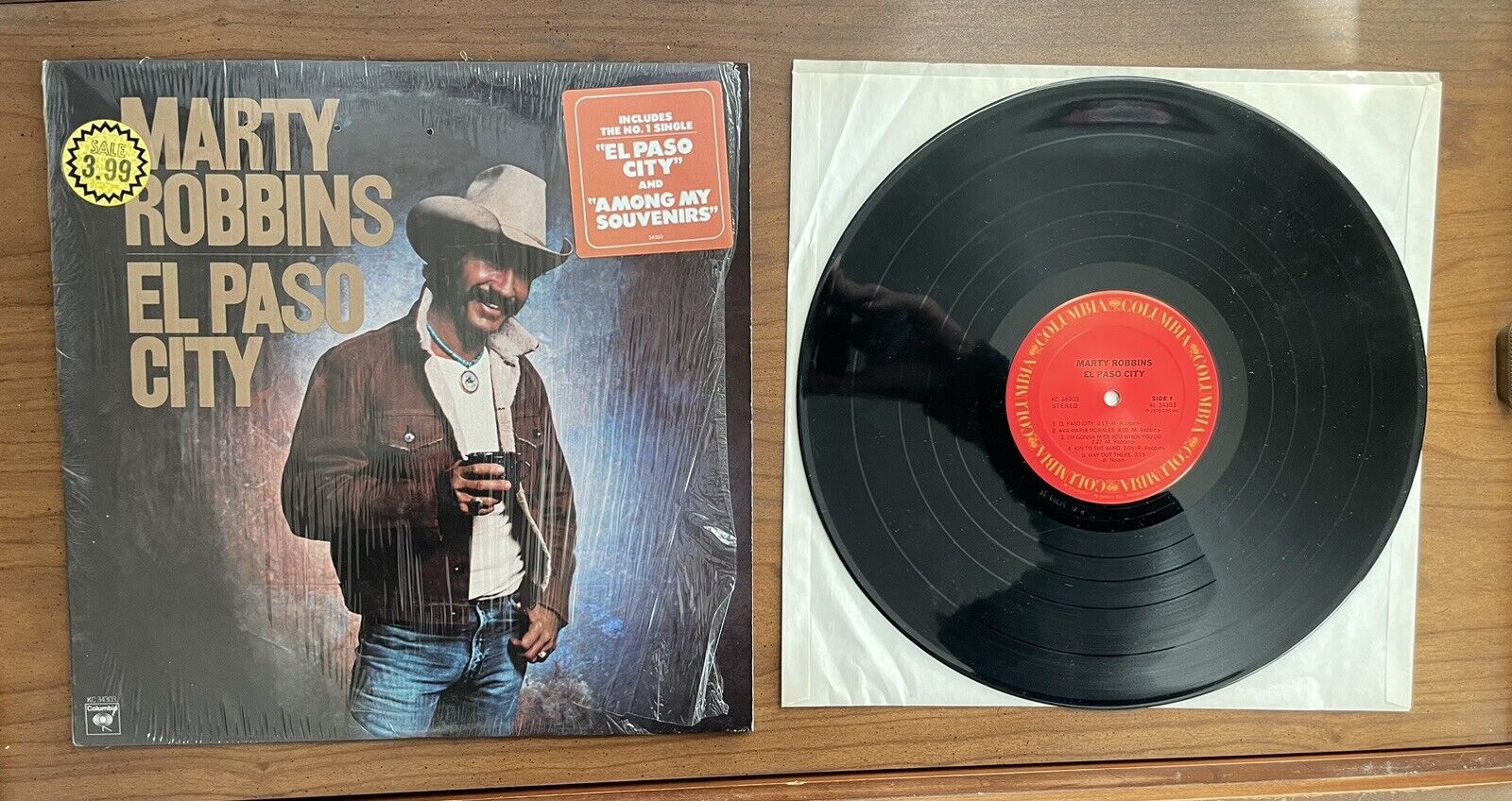 Marty Robbins El Paso City Columbia KC3403  Rare Vintage Vinyl LP Shrink