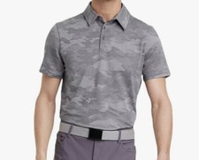Gray Camo Polo Golf All In Motion Shirt Mens XXL Comfort Brand New w Tags