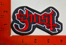 Ghost - Embroidered Iron on patch - Punk/Rock/Metal/ Music / Art