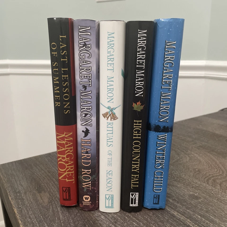 Лот из 5 книг Маргарет Марон в твердом переплете с пылезащитными куртками - Изображение 2 из 2