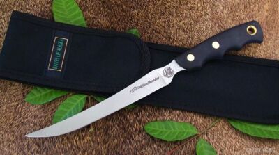 Knives of Alaska Knife Steelheader Fishing Fillet Sheath Sure Grip Fish 00315fg