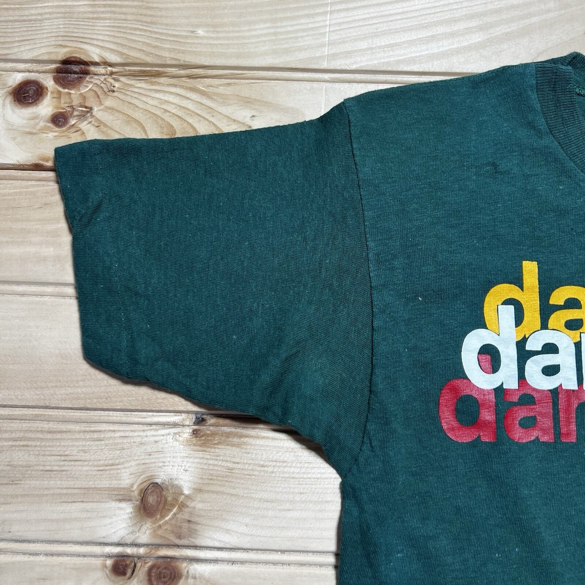 Vintage 70s Champion Blue Bar Dartmouth College T Shirt Size Small 
