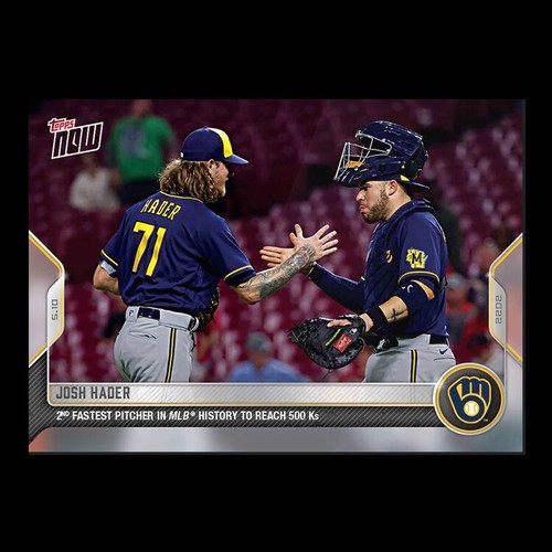 2022 Topps Now 162 Josh Hader
