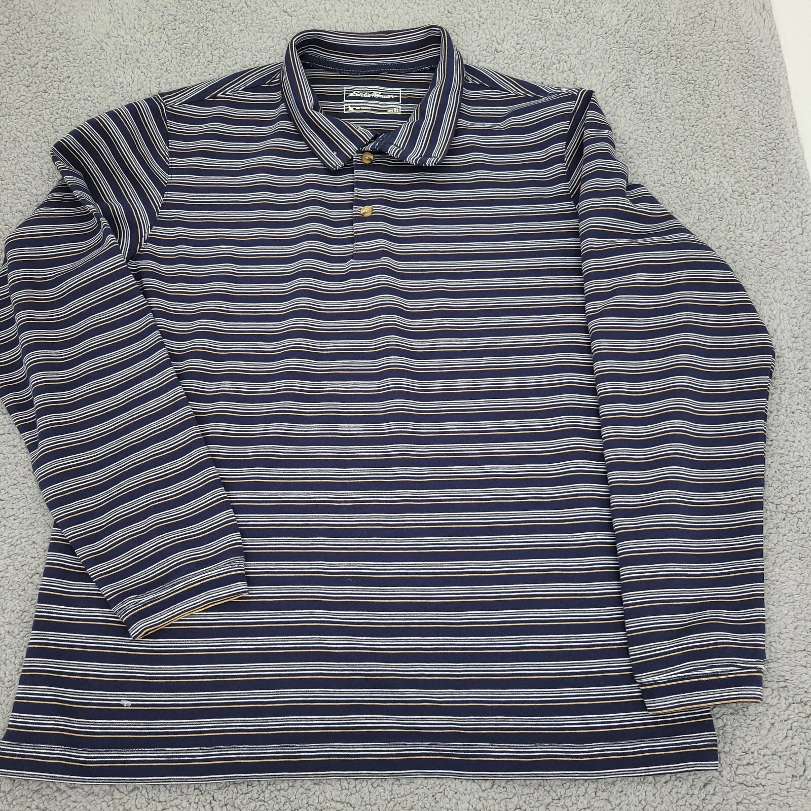 Eddie Bauer Mens Shirt XL Multicolor Striped Blue Outdoor Long Sleeve
Opens in a new window or tab