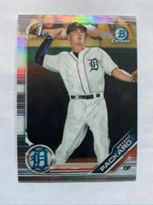 2019 Bowman Chrome Draft Refractor BRYANT PACKARD 1st Bowman RC TIGERS #BDC-123