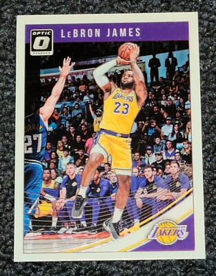 2018-19 Donruss Optic LeBron James #94 MINT! 1st L.A. LAKERS card  