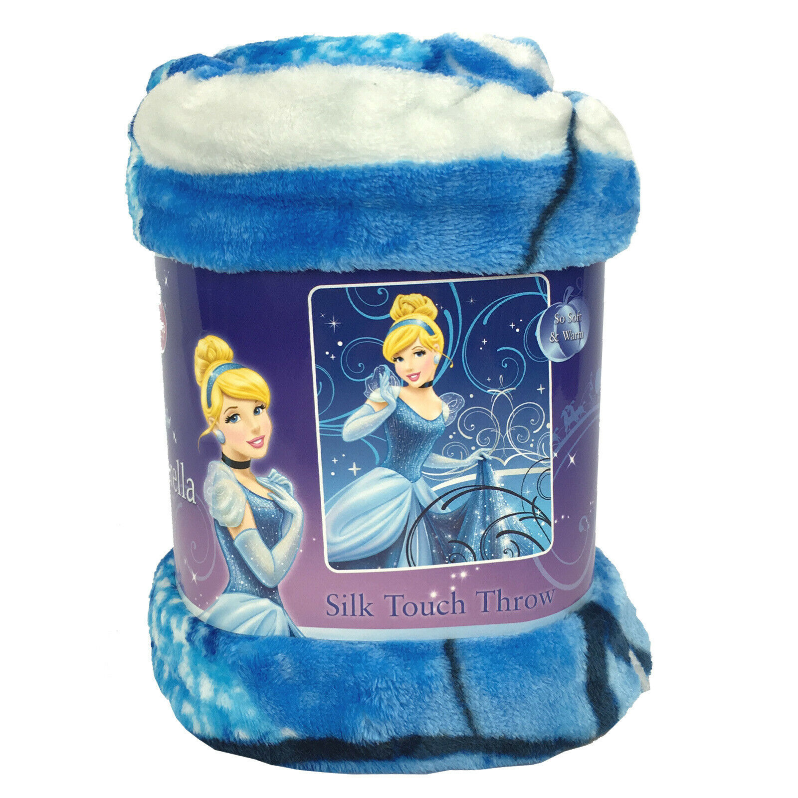 Walt Disney Princess Cinderella Secret Beauty Super Soft Throw