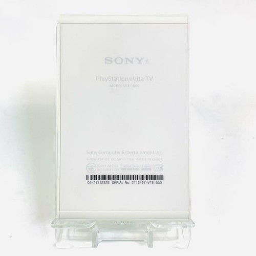 Sony PlayStation PS VITA TV Value Pack VTE-1000AA01 Blanco Excelente+ - Imagen 9 de 10