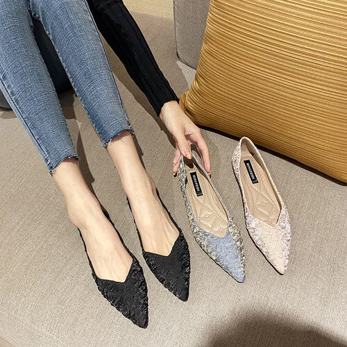 Flat pointed shoes outlet